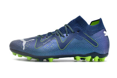 Puma Future Ultimate MG Low-Tops Football Boots - Blue/Yellow/White