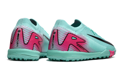Nike Air Zoom Mercurial Vapor 16 Elite TF Low-Tops Football Shoes - Jade/Black/Red