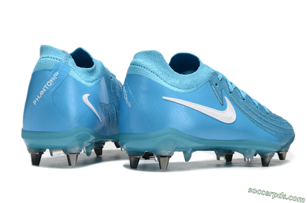 Nike Phantom Luna Elite SG Low-Tops Football Boots - Blue/White 6