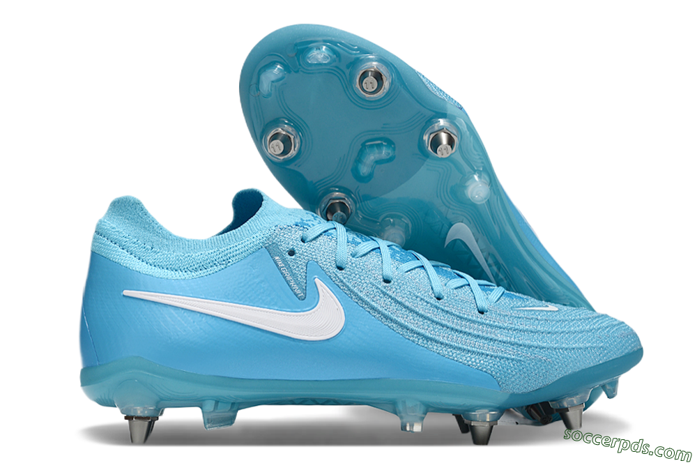 Nike Phantom Luna Elite SG Low-Tops Football Boots - Blue/White 1