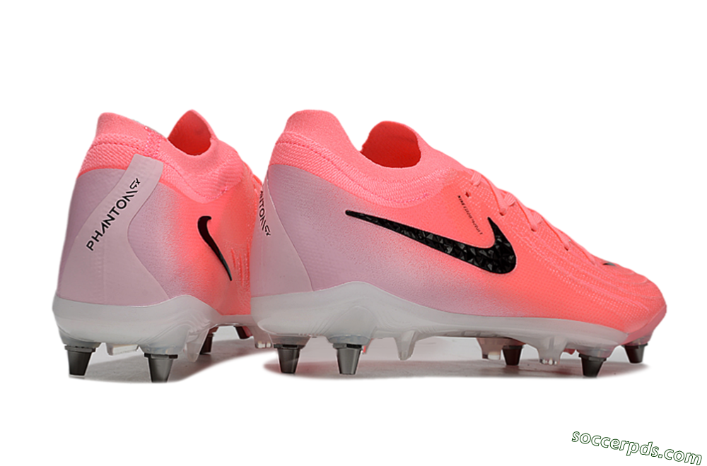 Nike Phantom Luna Elite SG Low-Tops Football Boots - Pink/Black/White 6