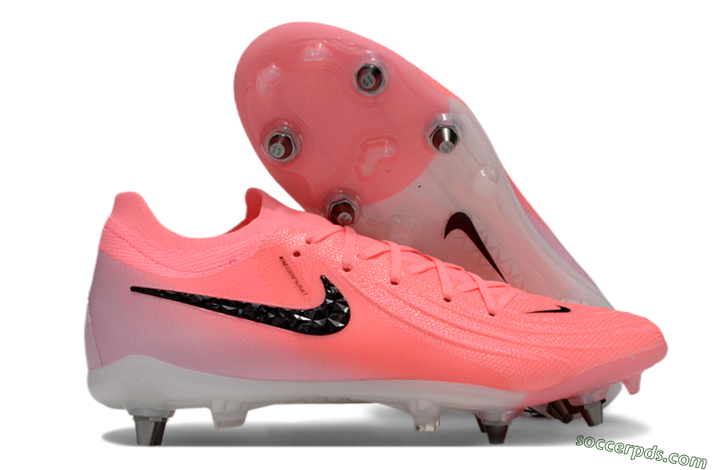 Nike Phantom Luna Elite SG Low-Tops Football Boots - Pink/Black/White 1