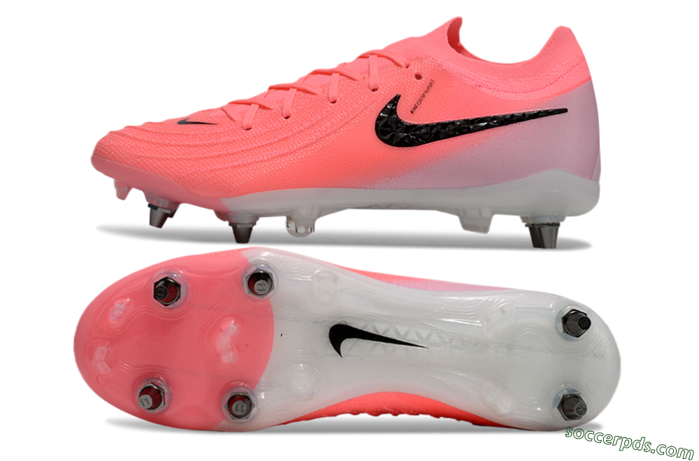 Nike Phantom Luna Elite SG Low-Tops Football Boots - Pink/Black/White 0