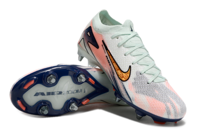 Nike Air Zoom Mercurial Vapor 16 Elite SG Low-Tops Football Boots - Jade/Gold/Blue