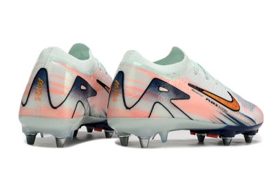 Nike Air Zoom Mercurial Vapor 16 Elite SG Low-Tops Football Boots - Jade/Gold/Blue