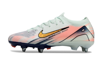 Nike Air Zoom Mercurial Vapor 16 Elite SG Low-Tops Football Boots - Jade/Gold/Blue