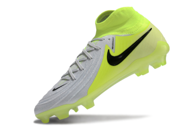 Nike Phantom Luna Elite FG High-Tops Football Boots - Grey/Yellow/Black