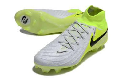 Nike Phantom Luna Elite FG High-Tops Football Boots - Grey/Yellow/Black