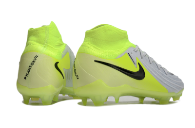 Nike Phantom Luna Elite FG High-Tops Football Boots - Grey/Yellow/Black