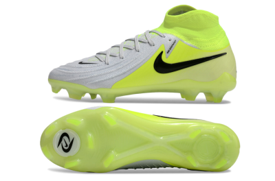 Nike Phantom Luna Elite FG High-Tops Football Boots - Grey/Yellow/Black