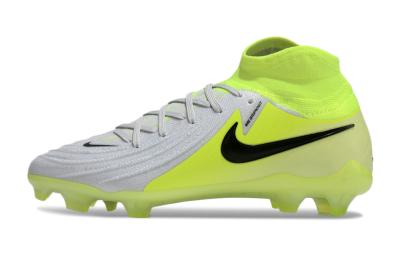 Nike Phantom Luna Elite FG High-Tops Football Boots - Grey/Yellow/Black