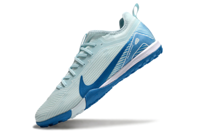 Nike Air Zoom Mercurial Vapor 16 Elite TF Low-Tops Football Shoes - Jade/Blue/White