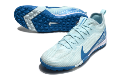 Nike Air Zoom Mercurial Vapor 16 Elite TF Low-Tops Football Shoes - Jade/Blue/White