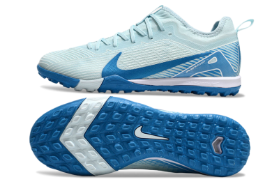Nike Air Zoom Mercurial Vapor 16 Elite TF Low-Tops Football Shoes - Jade/Blue/White
