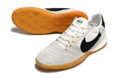 Nike Street Gato IC Low-Tops Football Shoes - Grey/Black/White
