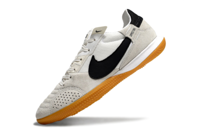 Nike Street Gato IC Low-Tops Football Shoes - Grey/Black/White