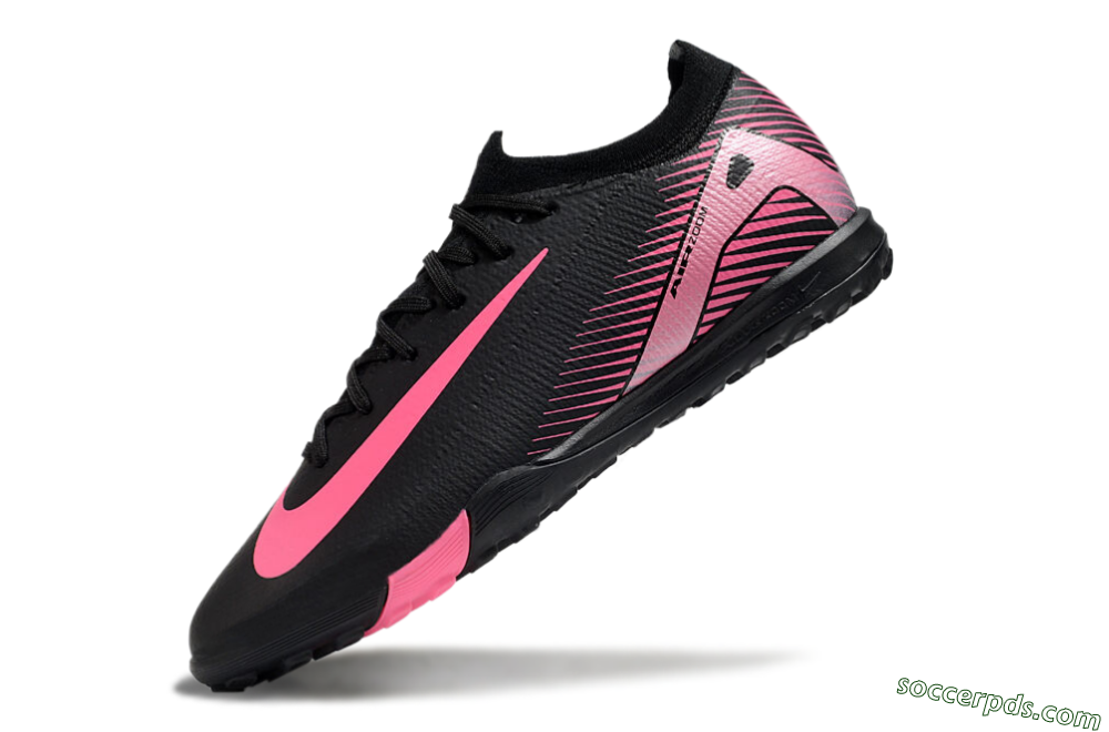 Nike Air Zoom Mercurial Vapor 16 Elite TF Low-Tops Football Shoes - Black/Pink 5
