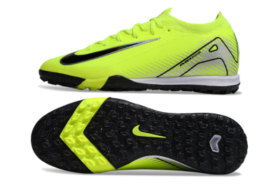 Nike Air Zoom Mercurial Vapor 16 Elite TF Low-Tops Football Shoes - Yellow/Black/Silver