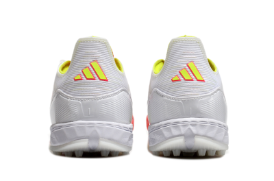 Adidas F50 Elite TF Low-Tops Football Shoes - White/Red/Yellow