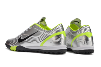 Nike Zoom Mercurial Vapor 1 Rgn SE TF Low-Tops Football Shoes - Silver/Black/Yellow