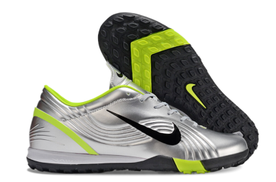 Nike Zoom Mercurial Vapor 1 Rgn SE TF Low-Tops Football Shoes - Silver/Black/Yellow