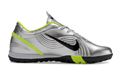 Nike Zoom Mercurial Vapor 1 Rgn SE TF Low-Tops Football Shoes - Silver/Black/Yellow
