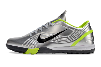 Nike Zoom Mercurial Vapor 1 Rgn SE TF Low-Tops Football Shoes - Silver/Black/Yellow