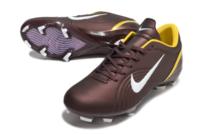 Nike Air Zoom Mercurial Vapor 16 Elite FG Low-Tops Football Boots - Brown/White/Yellow