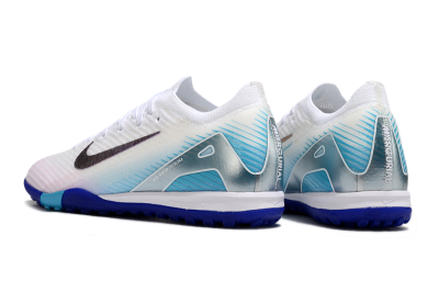Nike Air Zoom Mercurial Vapor 16 Elite TF Low-Tops Football Shoes - White/Purple/Blue