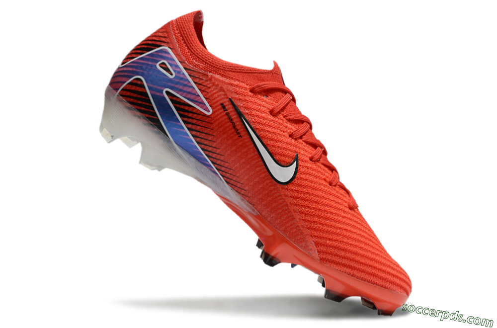 Nike Air Zoom Mercurial Vapor 16 Elite FG Low-Tops Football Boots - Red/White/Blue 4