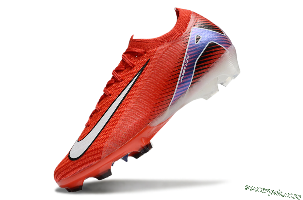 Nike Air Zoom Mercurial Vapor 16 Elite FG Low-Tops Football Boots - Red/White/Blue 5