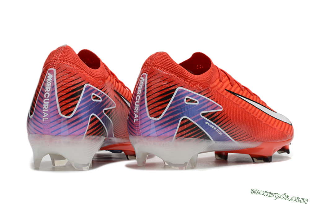 Nike Air Zoom Mercurial Vapor 16 Elite FG Low-Tops Football Boots - Red/White/Blue 6