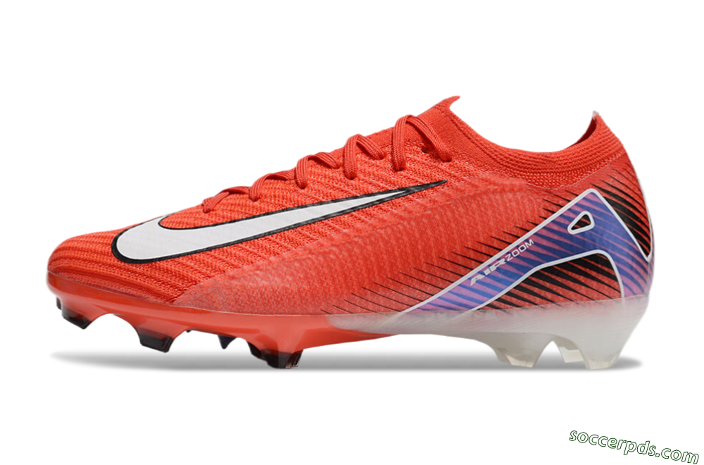 Nike Air Zoom Mercurial Vapor 16 Elite FG Low-Tops Football Boots - Red/White/Blue 2