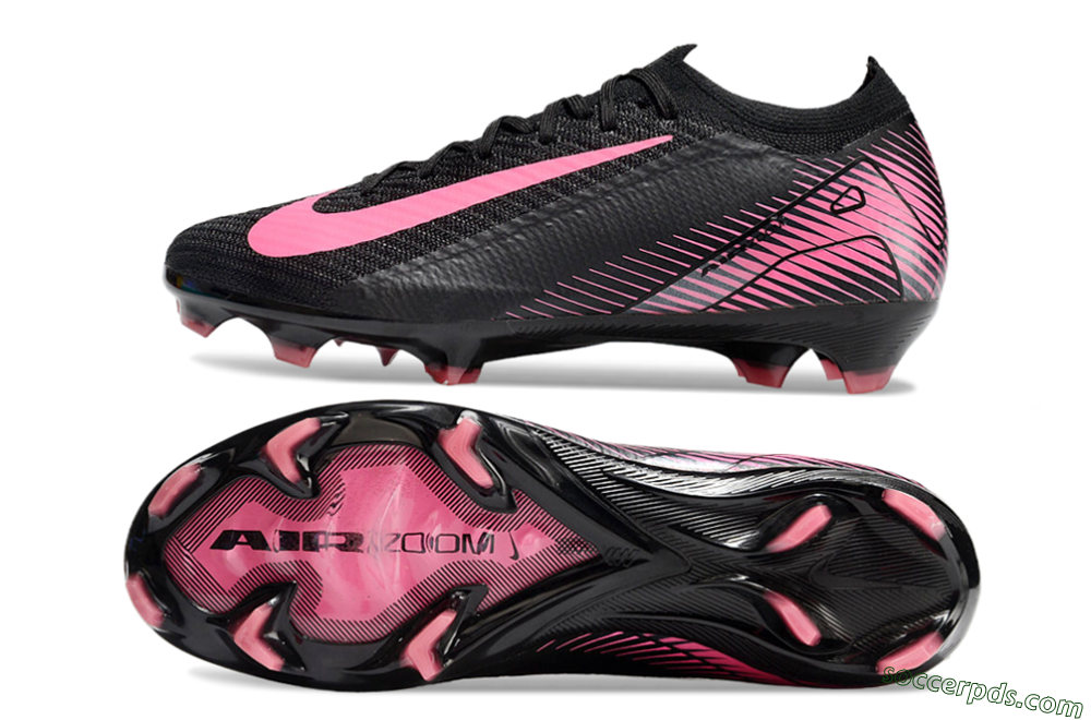 Nike Air Zoom Mercurial Vapor 16 Elite FG Low-Tops Football Boots - Black/Pink 0