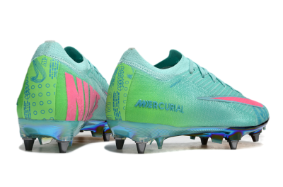 Nike Air Zoom Mercurial Vapor 16 Elite SG Low-Tops Football Boots - Jade/Pink/Gold