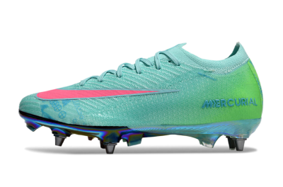 Nike Air Zoom Mercurial Vapor 16 Elite SG Low-Tops Football Boots - Jade/Pink/Gold