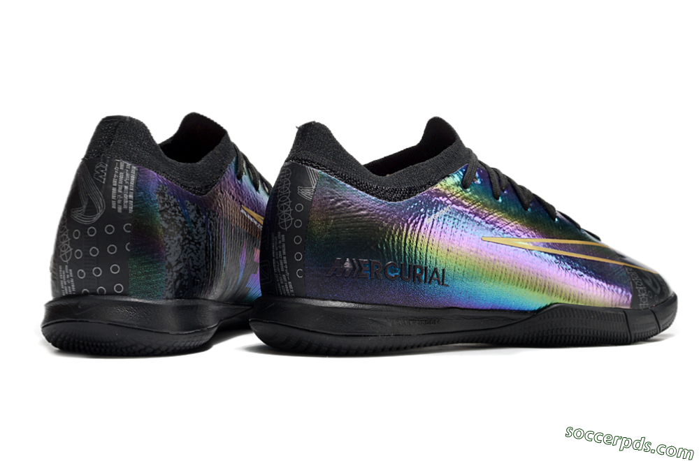 Nike Air Zoom Mercurial Vapor 16 Elite IC Low-Tops Football Shoes - Laser/Black/Yellow 6