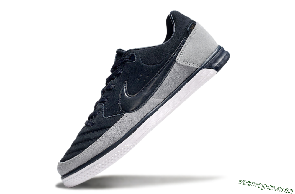 Nike Street Gato IC Low-Tops Football Shoes - Blue/Grey/White 5