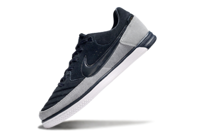 Nike Street Gato IC Low-Tops Football Shoes - Blue/Grey/White