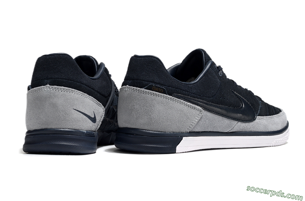 Nike Street Gato IC Low-Tops Football Shoes - Blue/Grey/White 6