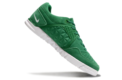 Nike Street Gato IC Low-Tops Football Shoes - Green/Grey/White