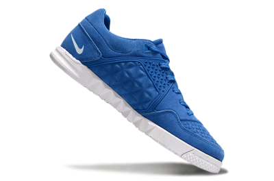 Nike Street Gato IC Low-Tops Football Shoes - Blue/White