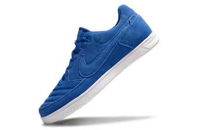 Nike Street Gato IC Low-Tops Football Shoes - Blue/White