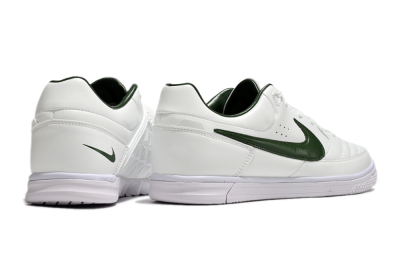 Nike Street Gato IC Low-Tops Football Shoes - White/Green