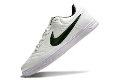 Nike Street Gato IC Low-Tops Football Shoes - White/Green