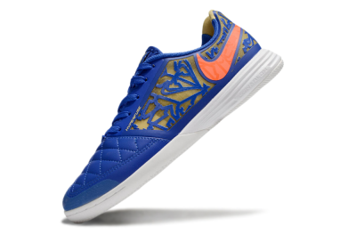 Nike Street Gato IC Low-Tops Football Shoes - Blue/Yellow/Red