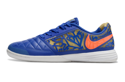 Nike Street Gato IC Low-Tops Football Shoes - Blue/Yellow/Red