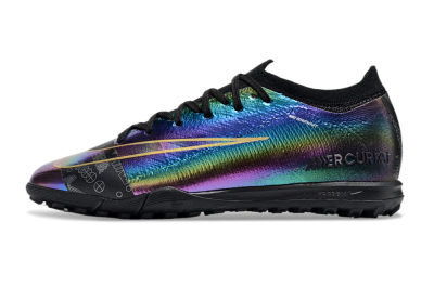 Nike Air Zoom Mercurial Vapor 16 Elite TF Low-Tops Football Shoes - Laser/Black/Yellow