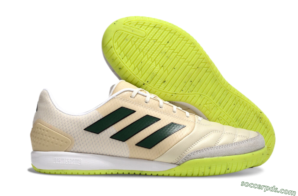 Adidas Competition Top IC Low-Tops Football Shoes - Brown/Green/White 1