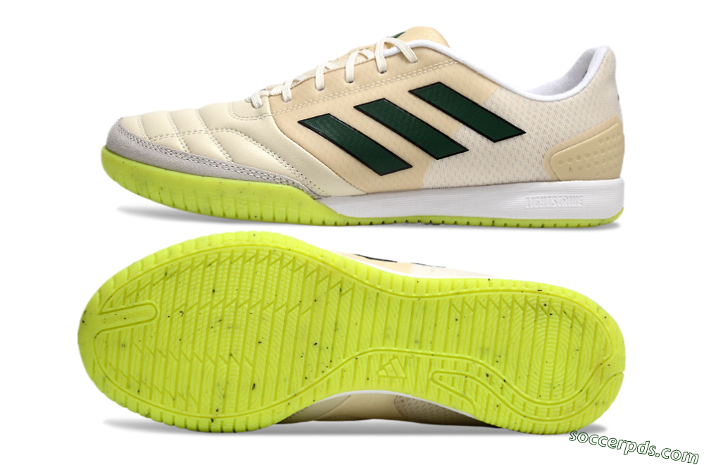 Adidas Competition Top IC Low-Tops Football Shoes - Brown/Green/White 0